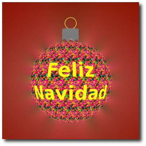 crear bola navidad gimp