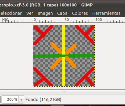 Crear nuevo patrón en Gimp