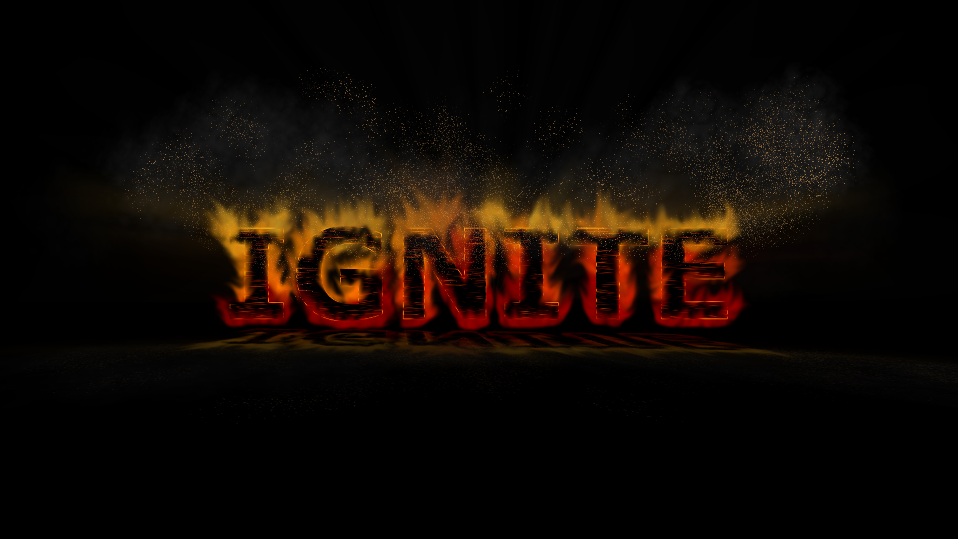 tutorial gimp letras de fuego